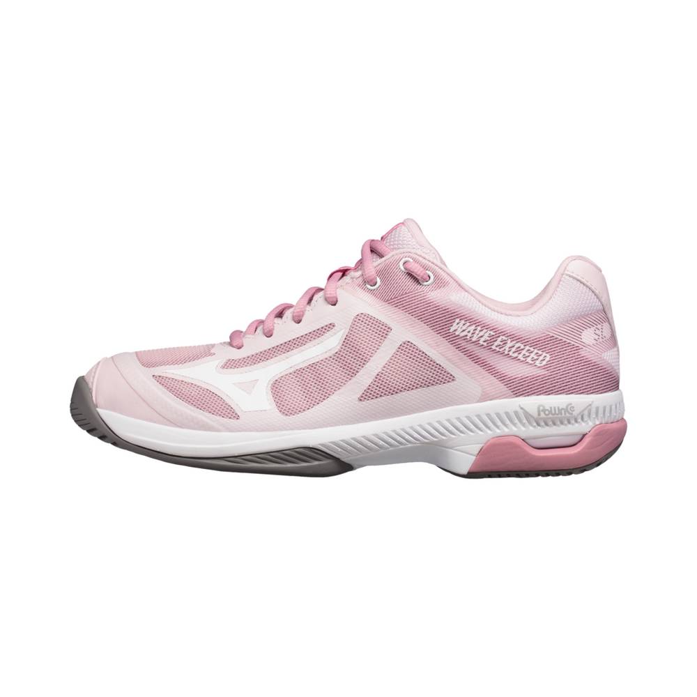 Mizuno Women's Wave Exceed SL AC Running Shoes Pink/White (550028-SNA)